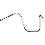 BILTWELL 0601-5644 6004-1057 1" Handlebar w/ TBW Plugs ape hanger - chrome