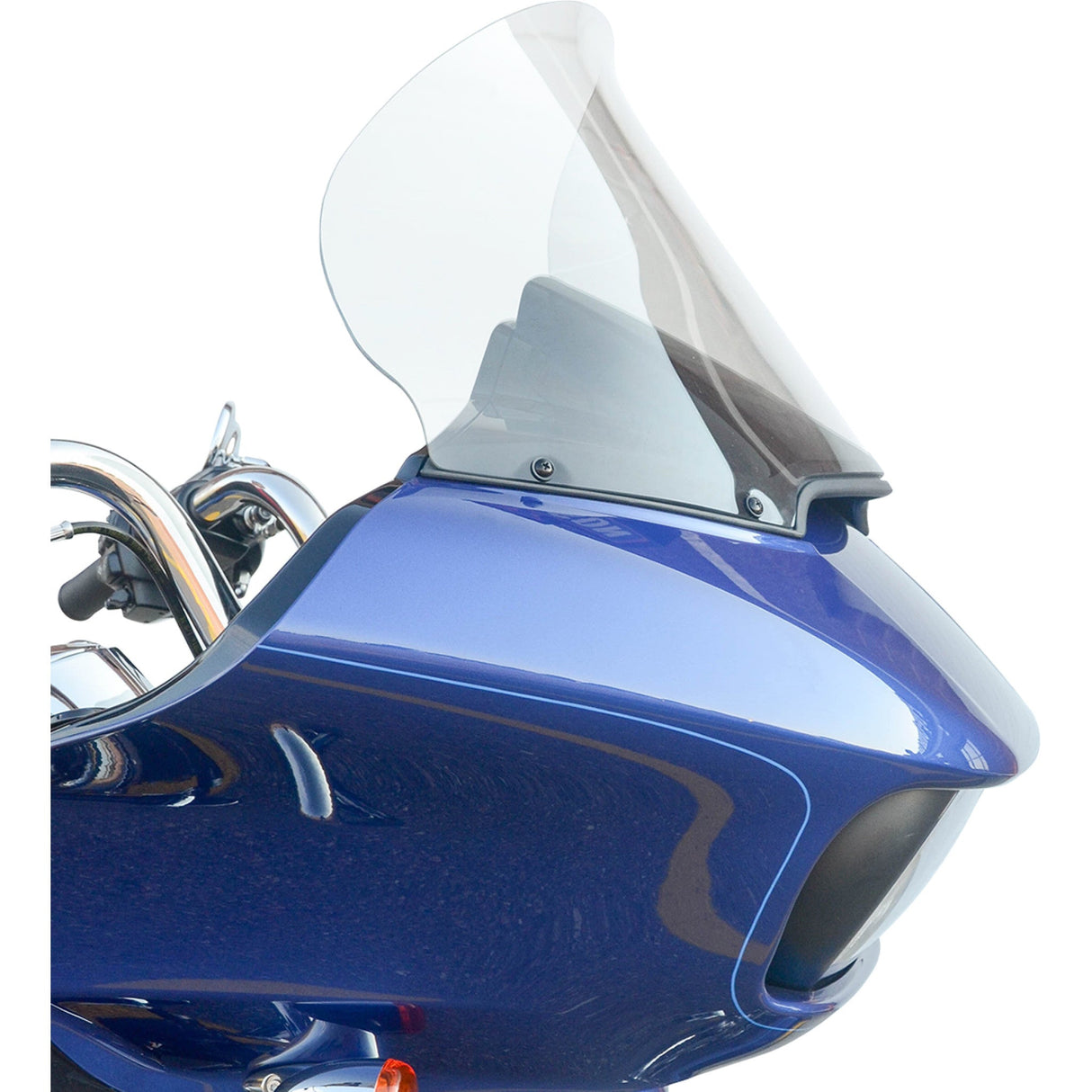 Klock Werks Pro-Touring Flare® Windshield 15" Clear - KWW-01-0313 For Harley Road Glide 2015-2025