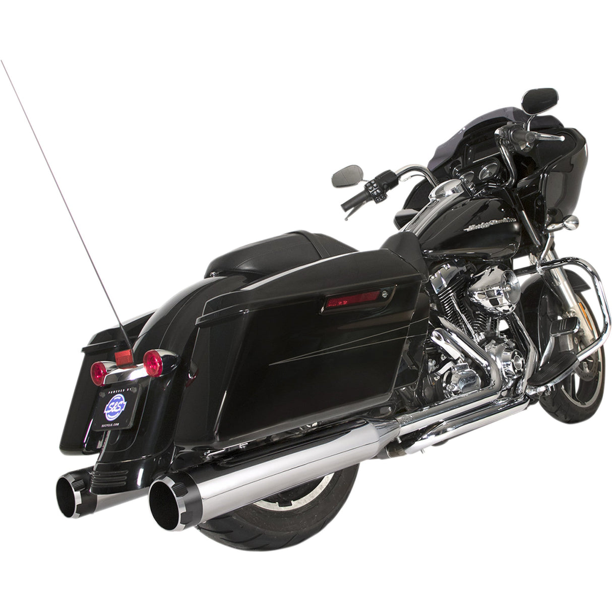 S&s Cycle El Dorado 2-Into-2 Exhaust System - 550-0677B For Harley Touring 2009-2016