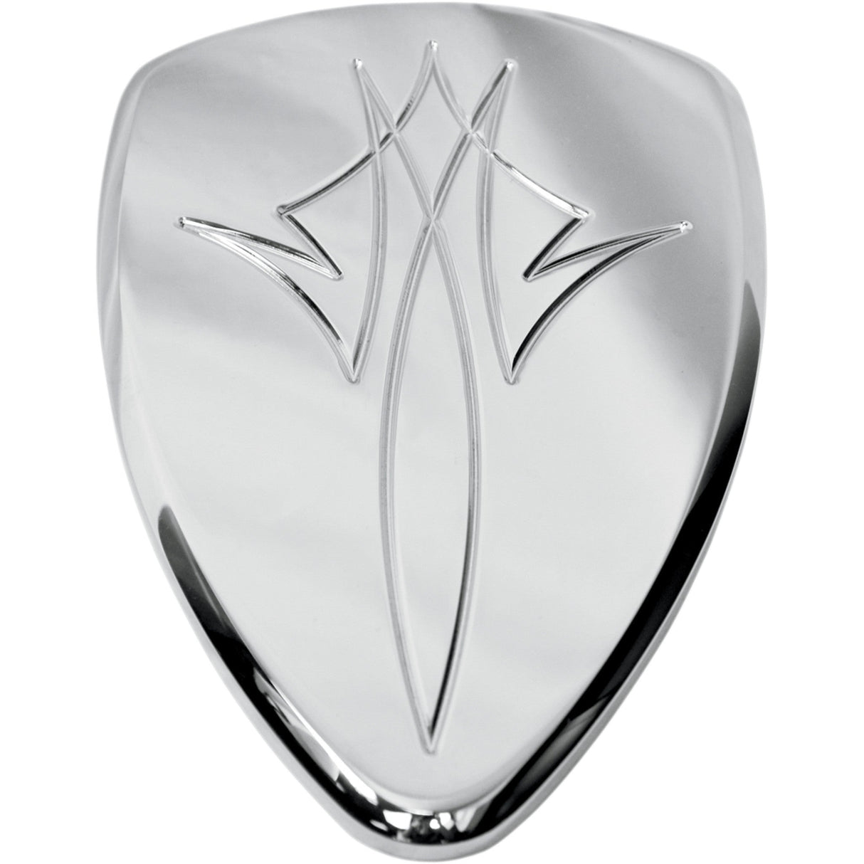 BARON 1014-0152 BA-2800-13 Replacement BAK Air Cleaner Cover pinstripe - chrome