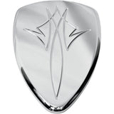 BARON 1014-0152 BA-2800-13 Replacement BAK Air Cleaner Cover pinstripe - chrome
