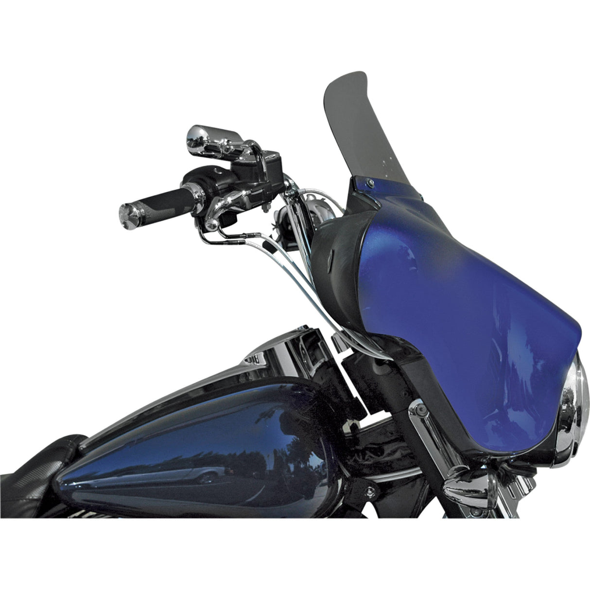 WIND VEST 2310-0288 61-8010 Replacement Acrylic Windscreen - Windshield - Smoke - 8" - FLHT/X