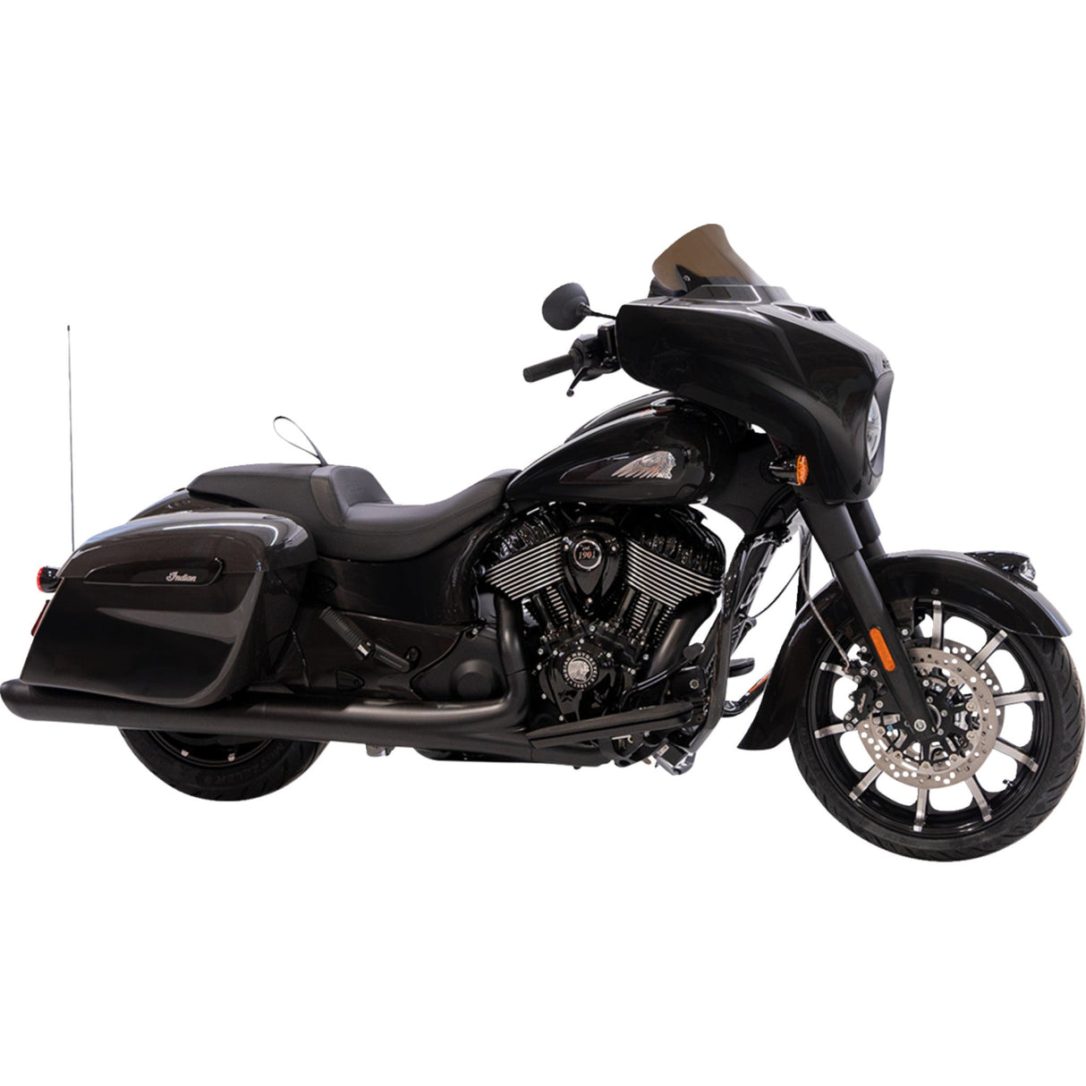 Klock Werks Kolor Flare® Windshield 10" Bronze - KWW-04-0642 For Indian 2014-2026