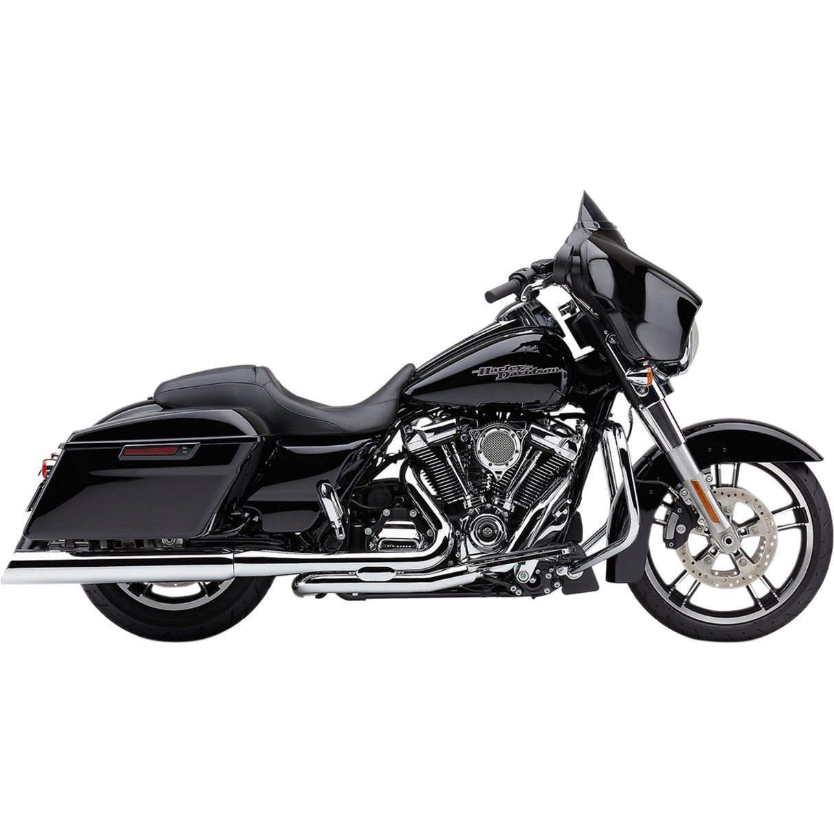 Cobra Upper Cut Muffler - 6268 For Harley Touring 1995-2016