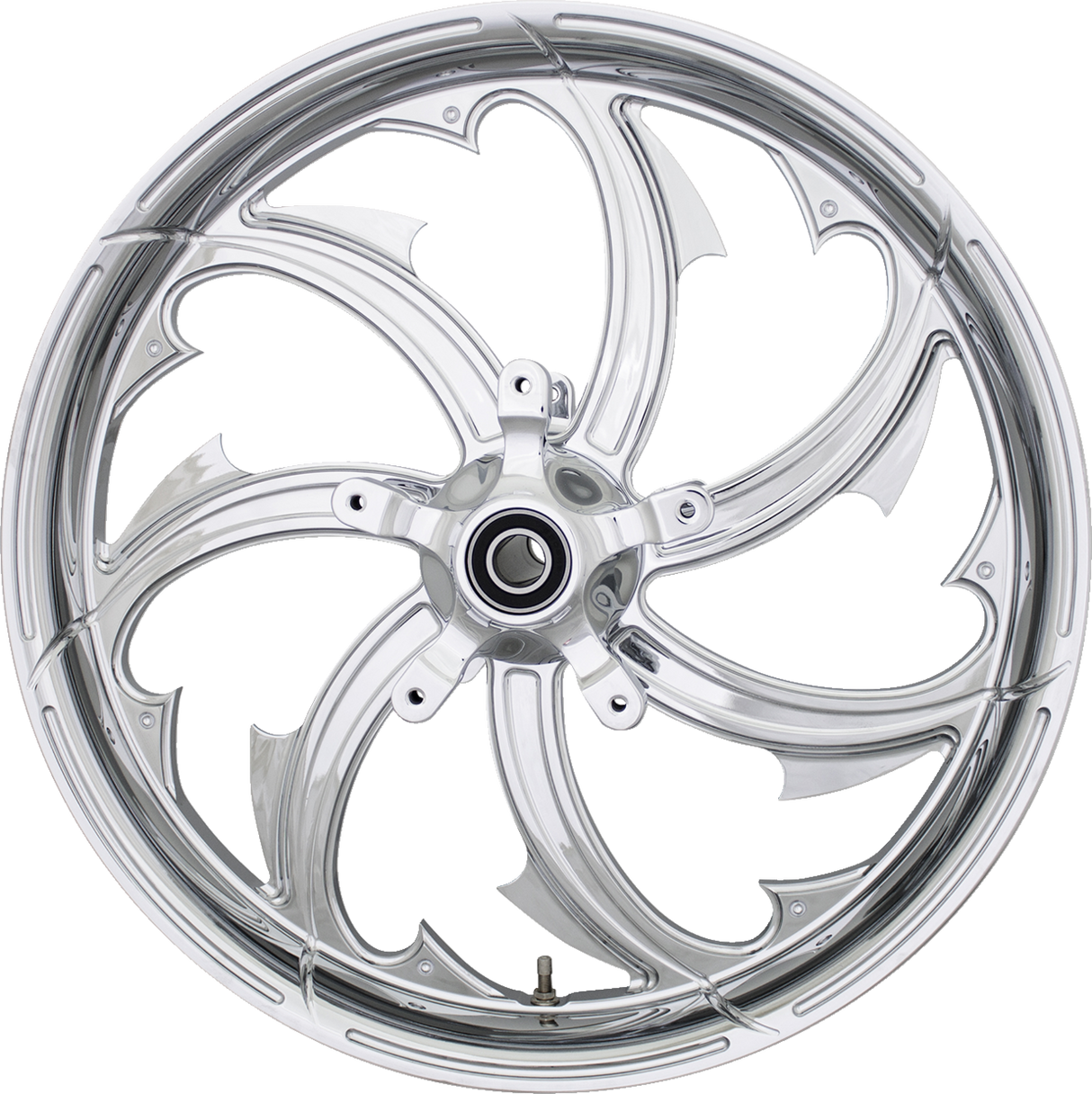 Wheel - Fury - Rear - Single Disc/with ABS - Chrome - 18x5.5 - FL - 0202-2194