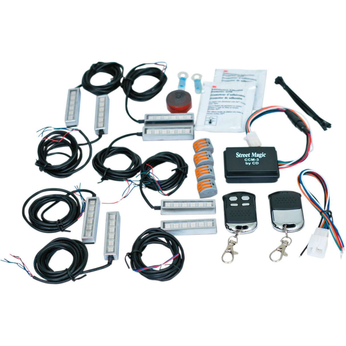 CUSTOM DYNAMICS 2040-2046 TMWZ02BM6 Magical Wizards™ Color Changing LED Accent Lights Super Kit Magical Wizard Accent Light Super Kit