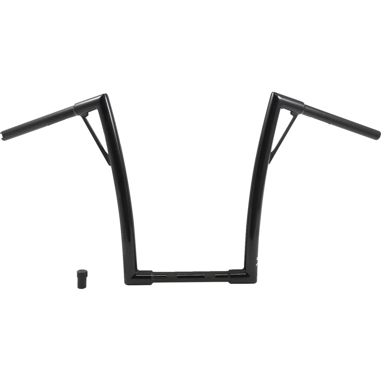Burly Brand Louie Handlebar 16" Black - B12-7008B For Harley Motorcycles 1949-2024