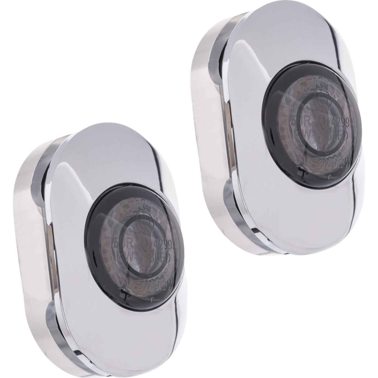 KODLIN USA 2040-2913 K68496 Sleek Lights Antenna Grommets - Chrome