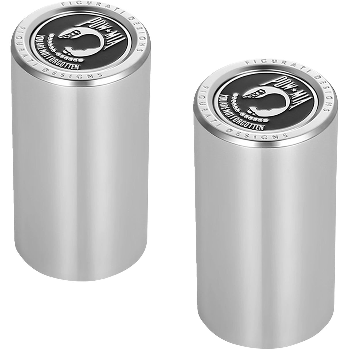 FIGURATI DESIGNS 3550-0349 FD50-DC-2545-SS Docking Covers pow mia - long - silver