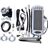 ULTRACOOL 0713-0251 IN-1C Oil Cooler Kit chrome - indian