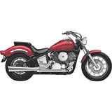 Cobra Power Pro 2-Into-1 Exhaust System - 2417 Yamaha Star 1100 Custom 1999-2009