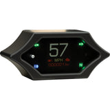 DAKOTA DIGITAL 2210-0680 MLX-5200-K MLX-5000 Series Universal Gauge - Handle Bar Mount Speedometer - With Signals - Spiked - Black