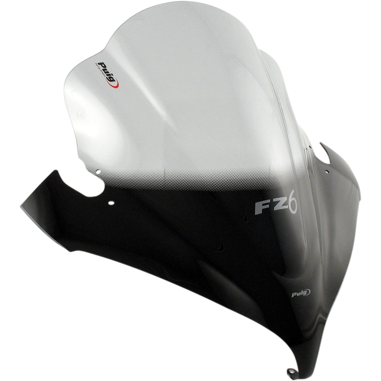 PUIG HI-TECH PARTS 2301-2396 1646H Z-Racing Windscreen Race Windscreen - 21-5/8" - Smoke - FZ6