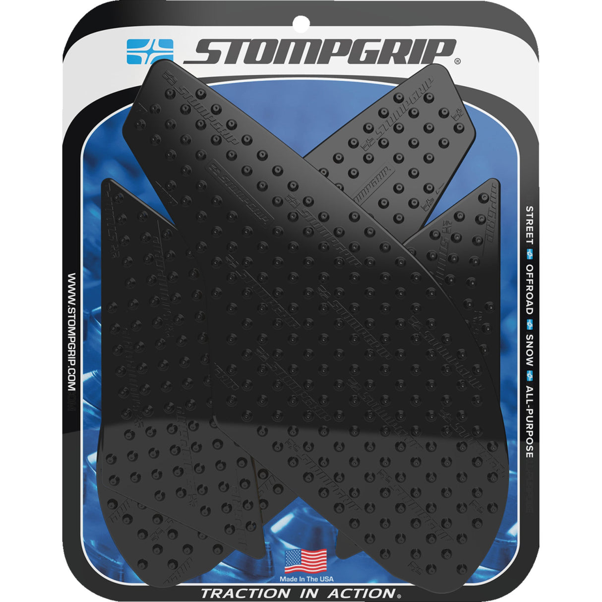 Stompgrip Sticker Kit - 55-10-0136B Suzuki 650 2016-2025
