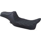 DRAG SPECIALTIES Extended Reach Predator III Seat - FL '08-'23