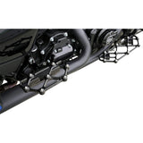 Arlen Ness Diamond Floorboards Passenger Black - 410-058 For Harley Motorcycles 1982-2026