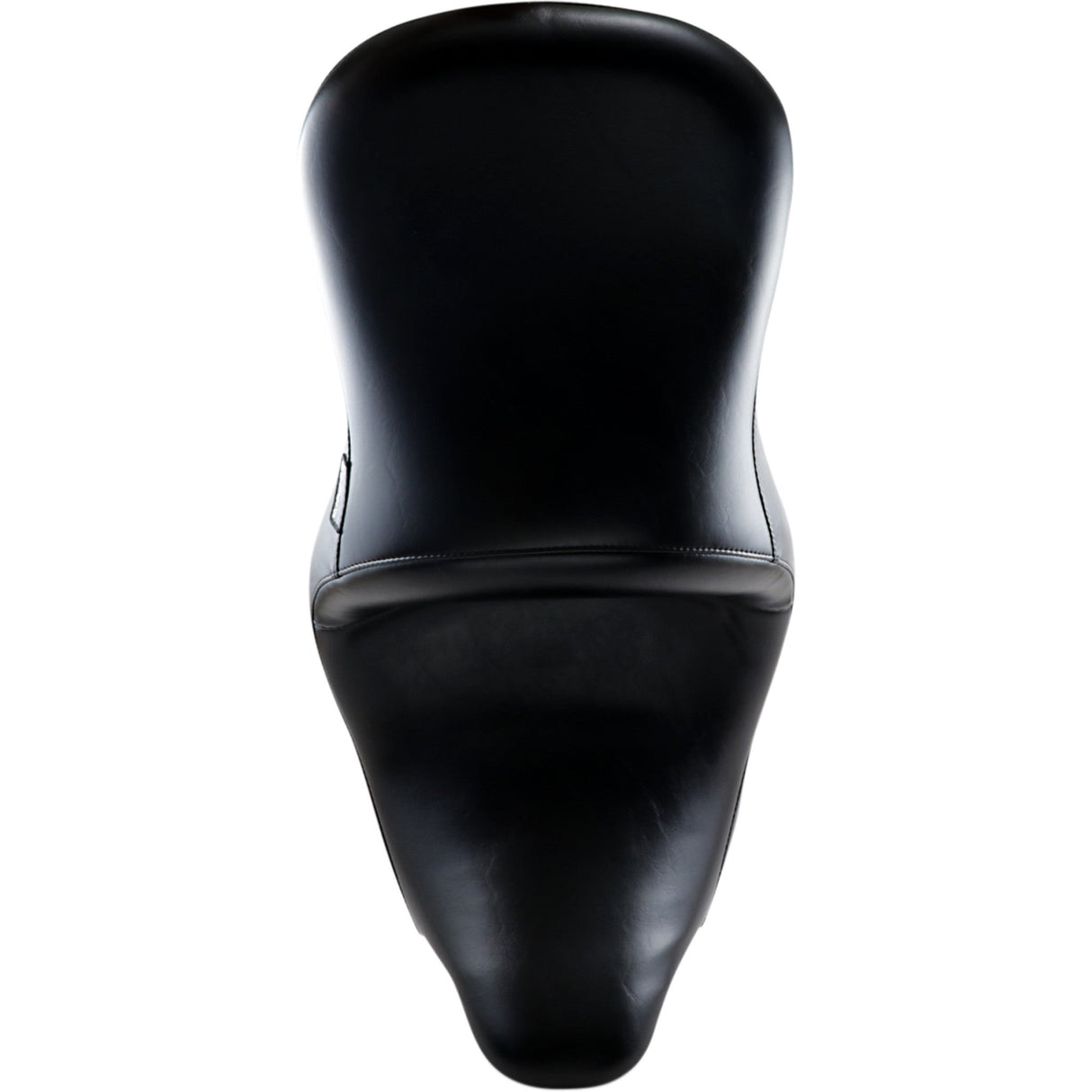 LePera Maverick Up-Front Seat Without Backrest Smooth Black - LKU-957S For Harley Touring 2008-2023