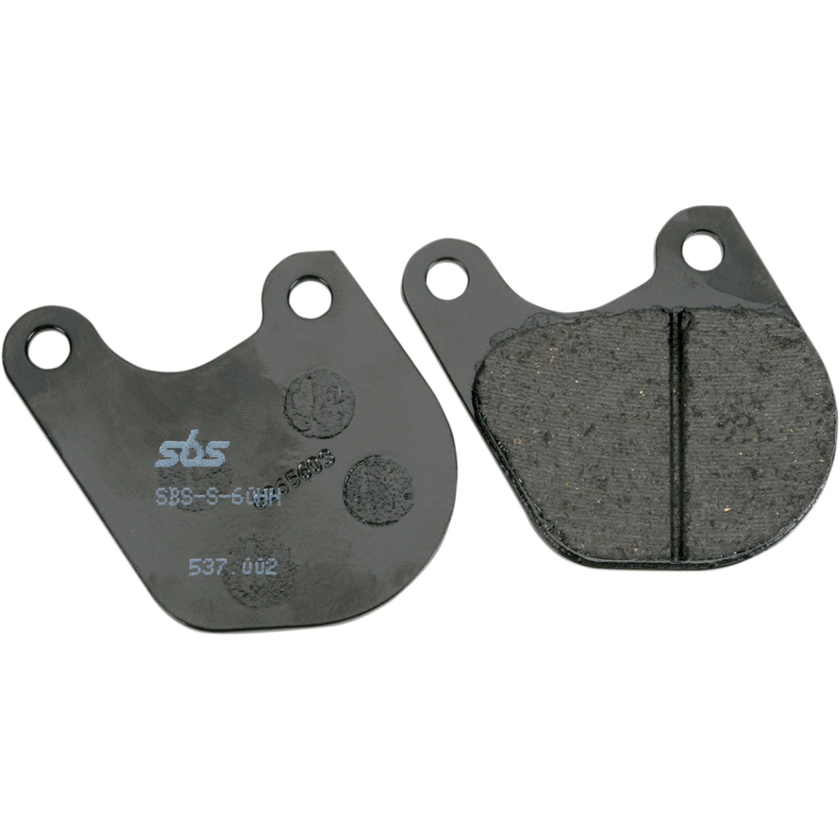 SBS Organic Harley Buell Brake Pad - 537H.CT For Harley 1977-1983