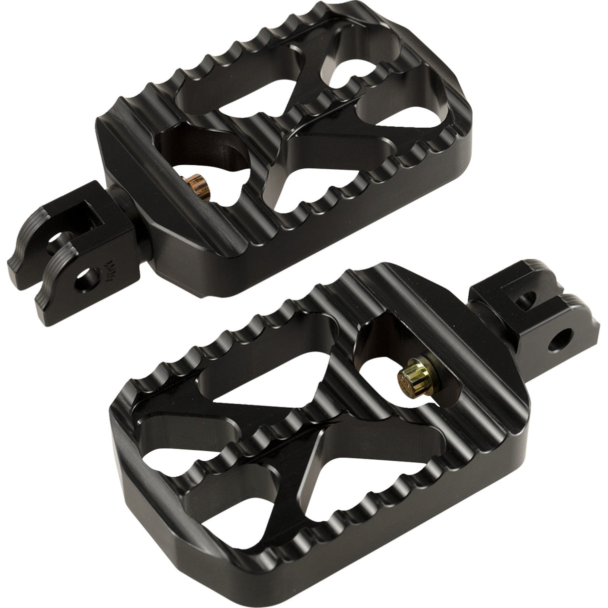 Joker Machine Bear Claw Footpegs - 08-646-6B For Harley Softail 2018-2026