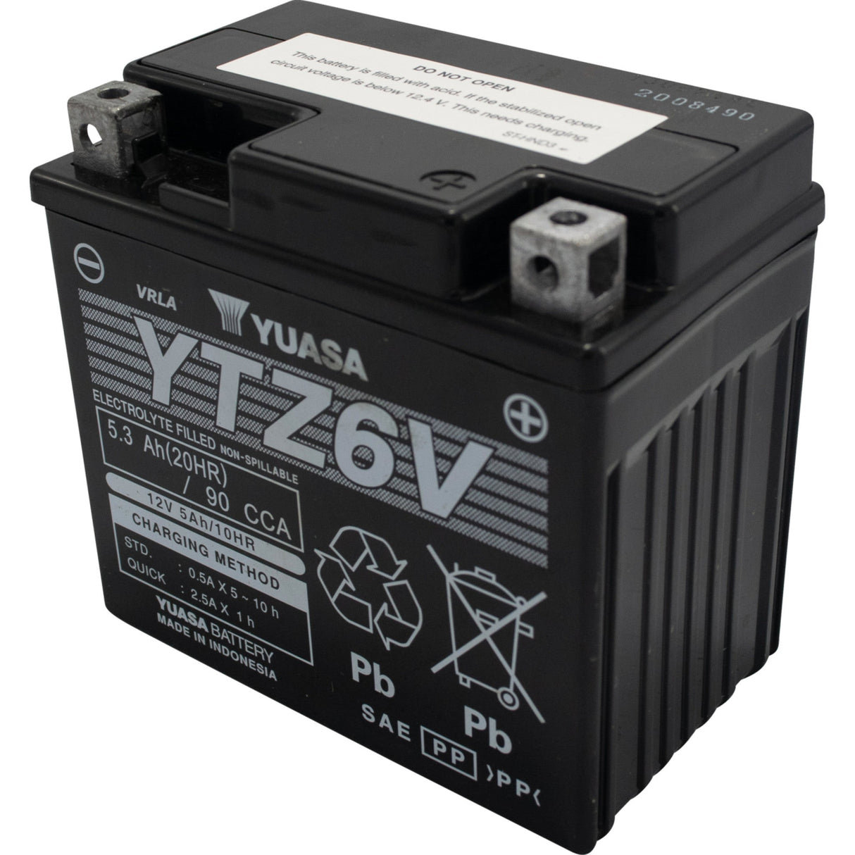 Yuasa YTZ Battery - YUAM726ZS For BMW 04 2022-2024 | Kawasaki 300R 2020-2024