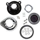 S&S Cycle Air Stinger Stealth Air Cleaner Kit Chrome - 170-0725A For Harley Sportster 2007-2022