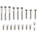 DRAG SPECIALTIES 2401-0775 Primary/Transmission Side Cover/Derby Cover Bolt Set Bolt Kit - Primary/Transmission Side Cover/Derby Cover - Knurled - Touring