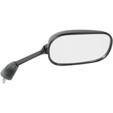 EMGO 0640-0183 20-80551 OEM-Style Replacement Mirror Mirror - Side View - Rectangle - Black - Right