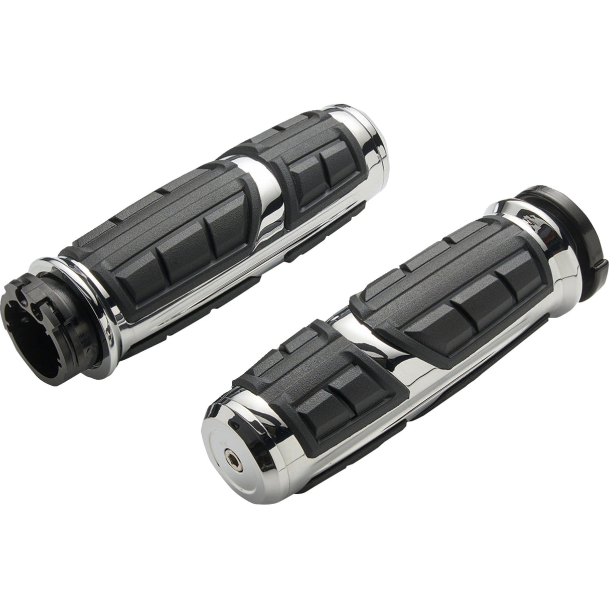 CIRO 0630-3237 54003 Chicane Grips - Cable - Chrome