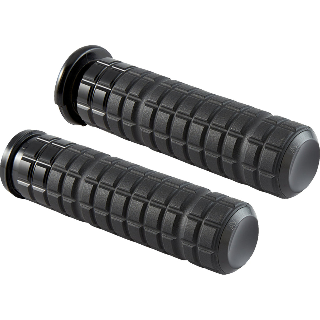 Arlen Ness SpeedLiner Grips TBW Black - 500-002 For Harley Motorcycles 2008-2025