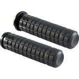 Arlen Ness SpeedLiner Grips TBW Black - 500-002 For Harley Motorcycles 2008-2025