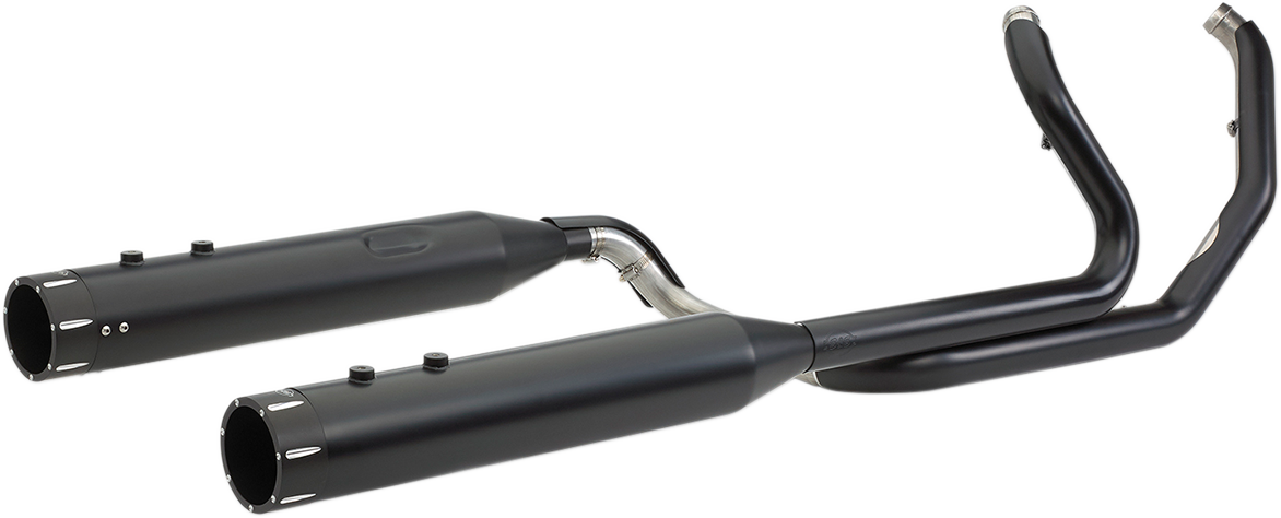 El Dorado Dual Exhaust - Black - Black Tracer - 1800-2530