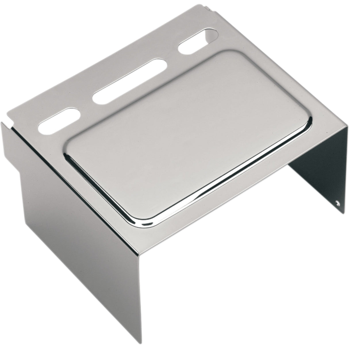 DRAG SPECIALTIES DS324100 Battery Cover raised - chrome
