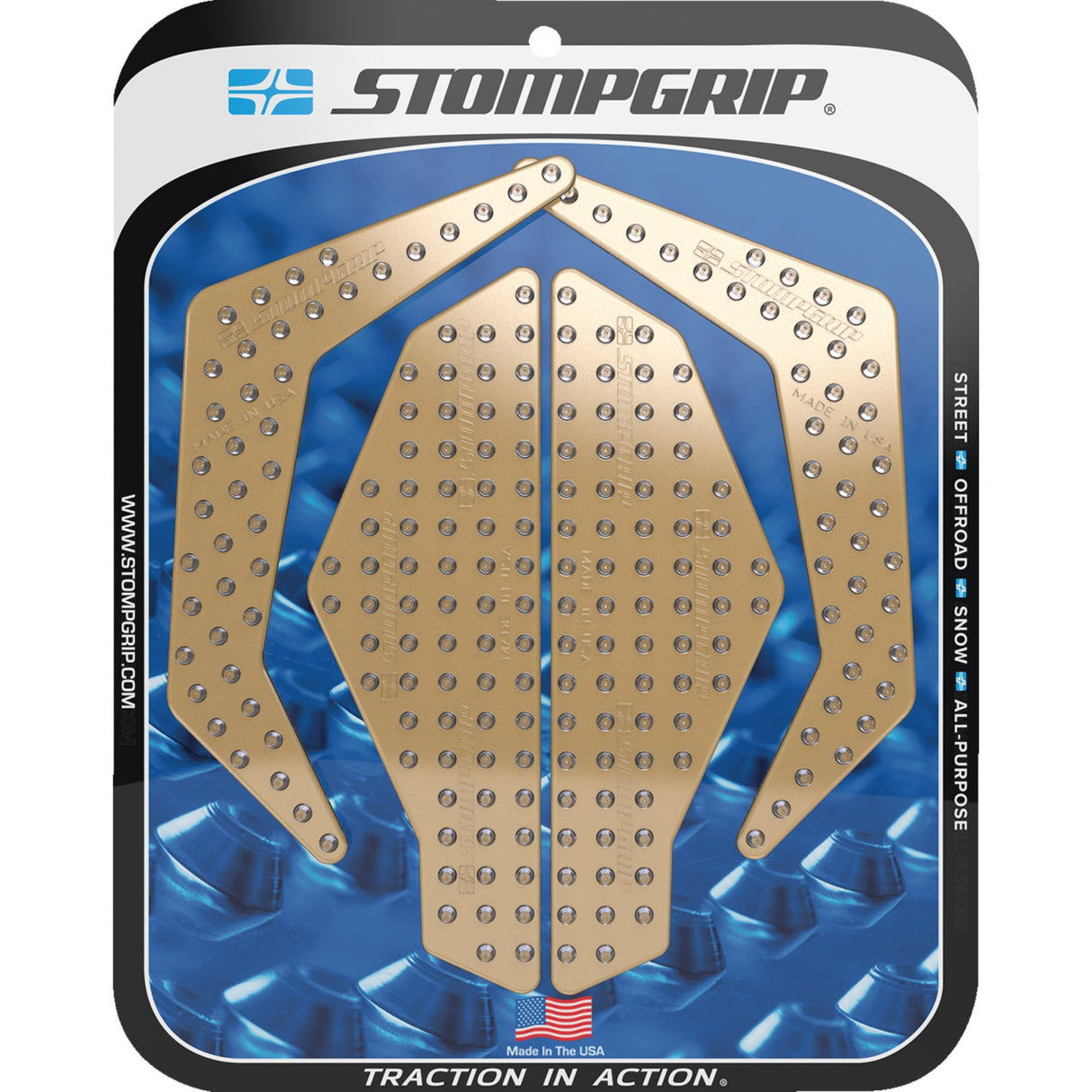 Stompgrip Sticker Kit - 55-10-0187C Suzuki Katana 2020