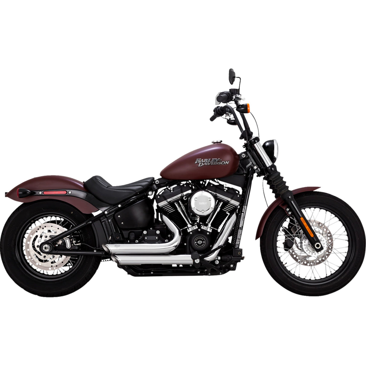 Vance & Hines Shortshots Staggered PCX™ Exhaust System Chrome - 17333-22 For Harley Softail 2018-2022