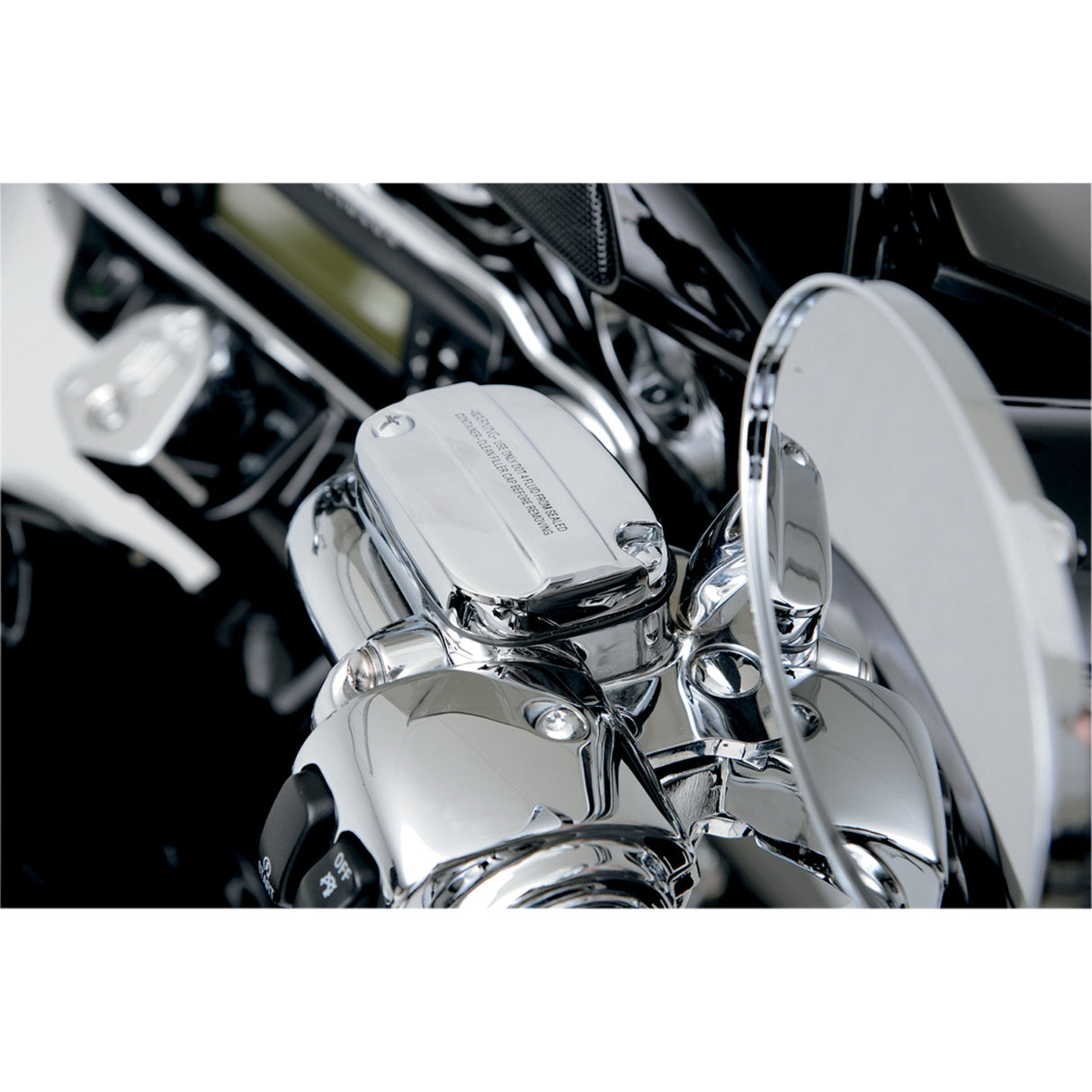Drag Specialties Brake Clutch Lever Assembly Chrome For Harley Touring 2008-2016