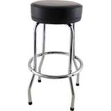 MOOSE OFFROAD 9905-0153 X80-6020MR Bar Stool Branded Barstool - Black/Orange Logo