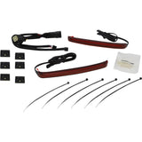 Ciro Bag Blades® Accent Lights Red Turn Signals Red Lens - 40062 For Harley Touring 2014-2024