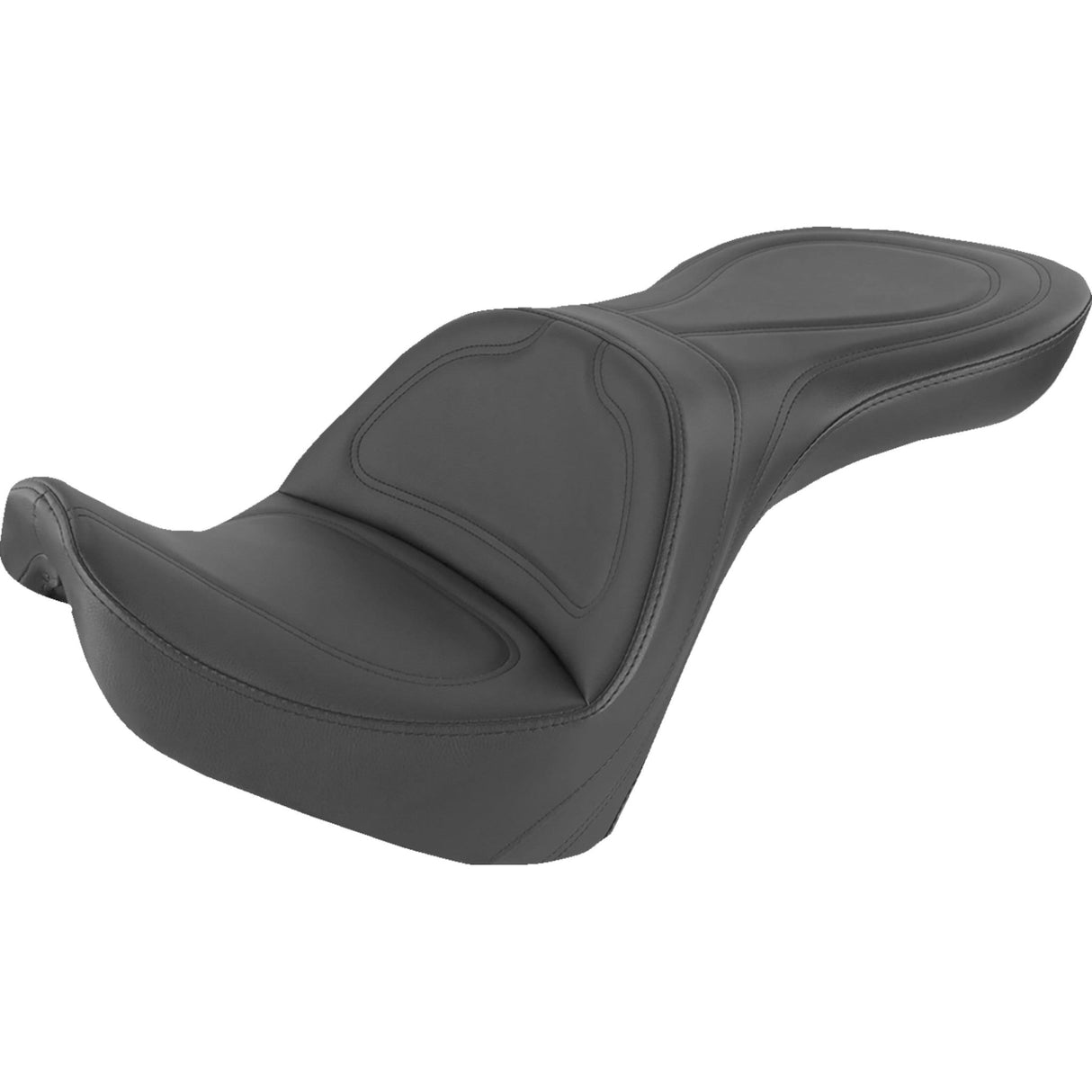 Saddlemen Explorer™ Seat Explorer™ Without Backrest Stitched Black For Harley Softail Deuce 2000-2007