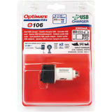Tecmate OptiMate™ Dual USB Fast Charger - O-106