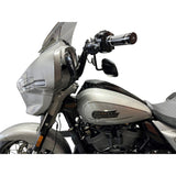 FAT Baggers INC. 1-1/4" EZ Install Pointed Top Handlebar 12" Black - 945012-B For Harley Street Glide 2023-2026