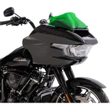 Klock Werks Kolor Flare® Windshield 8" Green - KWW-01-0758 For Harley Road Glide 2023-2026
