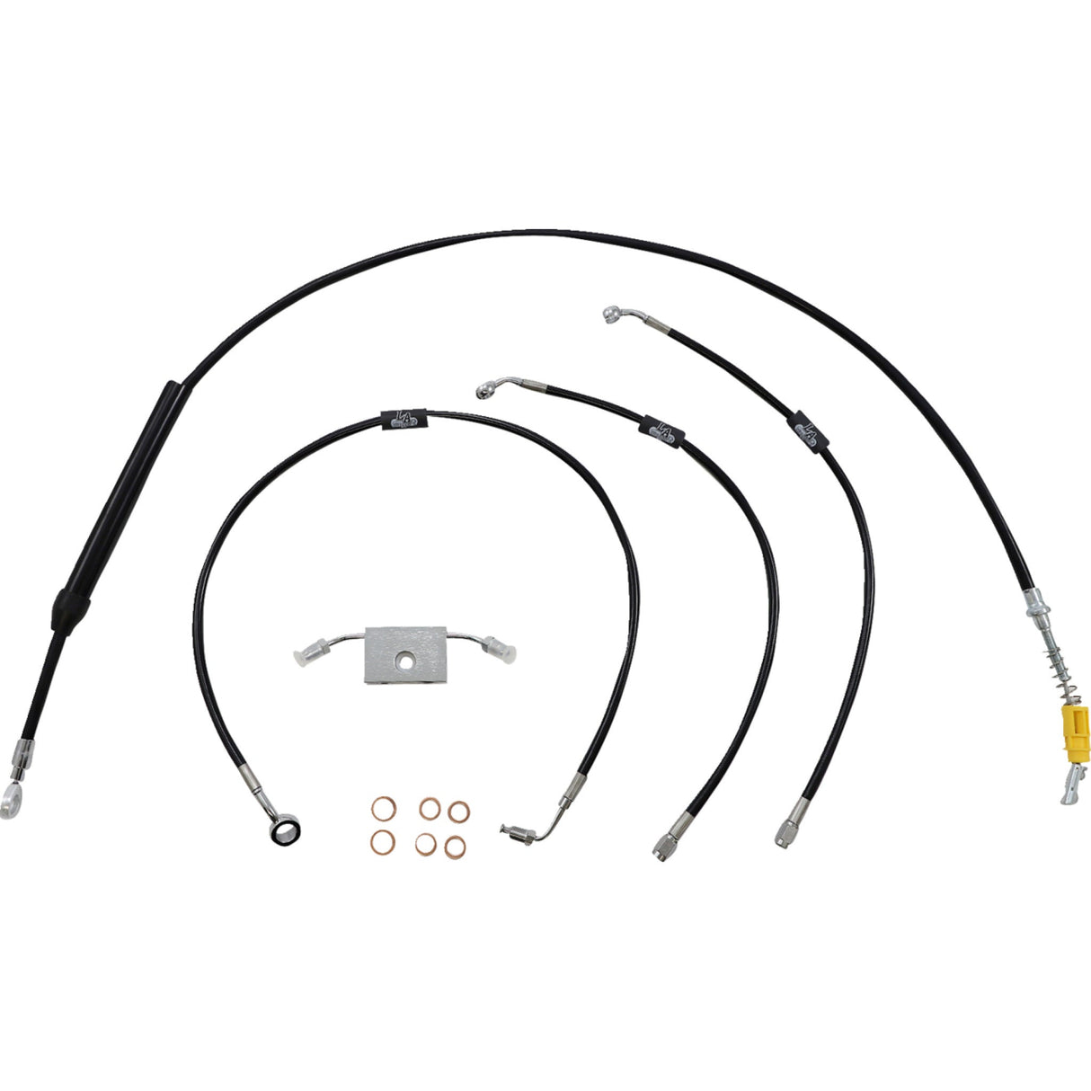La Choppers Standard Cable Kit - LA-8157KT-13B For Harley Softail 2018-2024