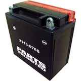 Parts Unlimited AGM Maintenance-Free Battery YTX9ABS For Honda Motorcycles 1968-1977 | Aprilia Scarabeo 100 / 125 / 50 / Motard 50 2008-2010