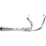Bassani Xhaust Road Rage 2-Into-1 Exhaust System - 1FXR2 For Harley 1987-1994