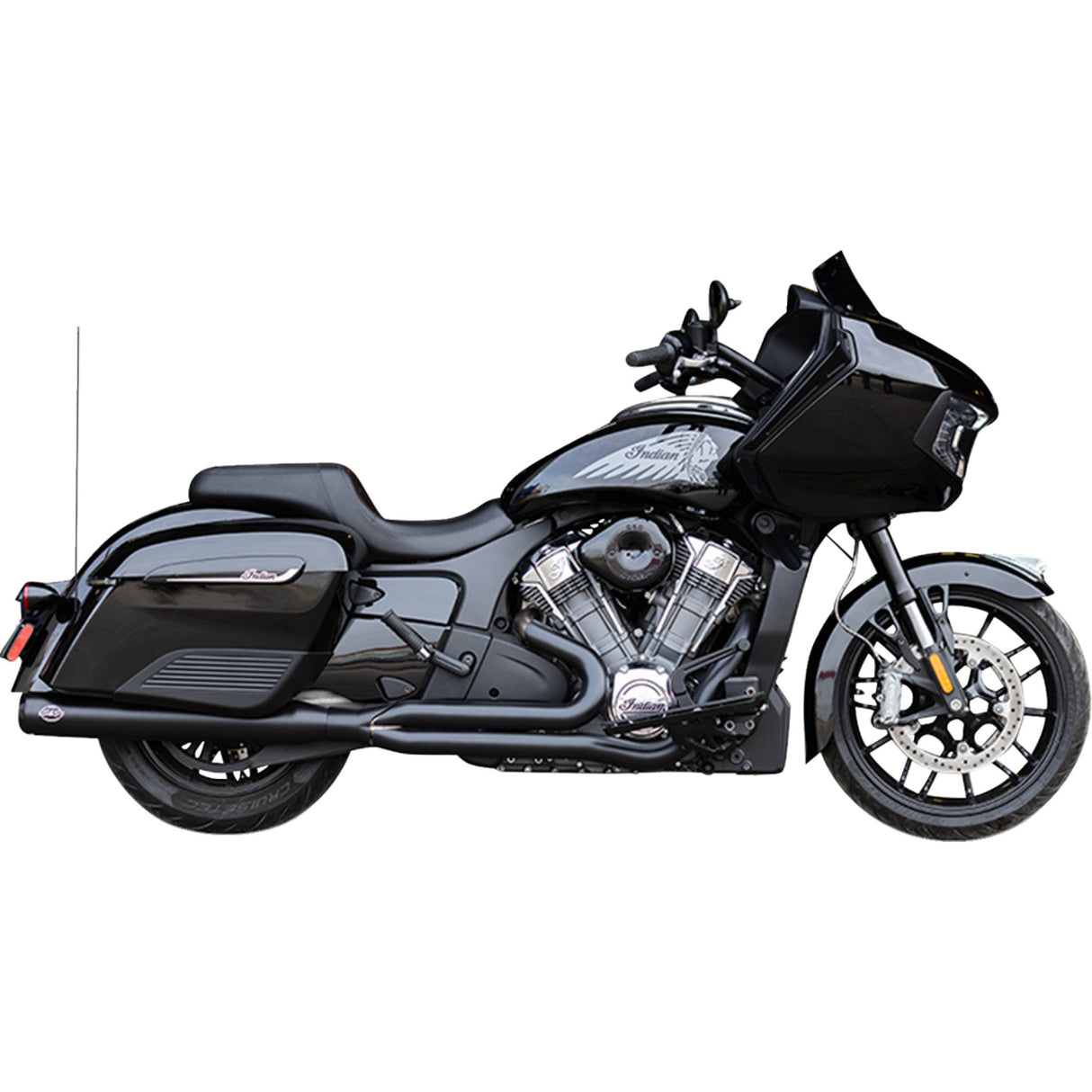 S&s Cycle Qualifier 2-Into-1 Exhaust System - 550-1131 For Indian 2020-2025