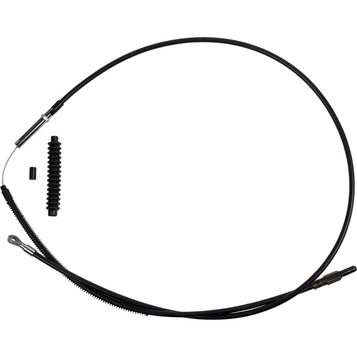 Barnett High-Efficiency Black Vinyl Clutch Cable +8" Size - 101-30-10068-8 For Harley Touring 2021-2025