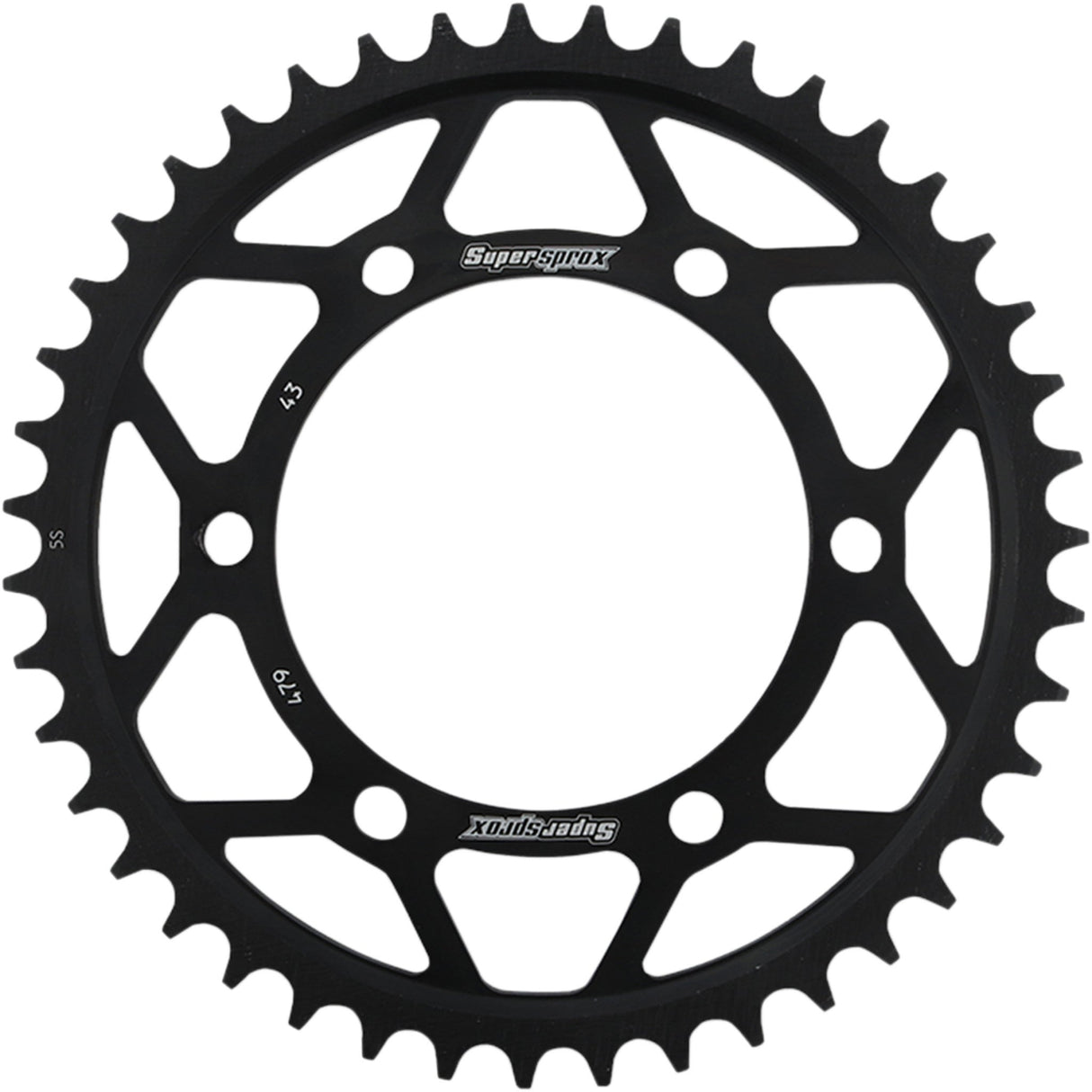 Supersprox Sprocket - RFE-479-43-BLK Kawasaki Motorcycles 1993-2017