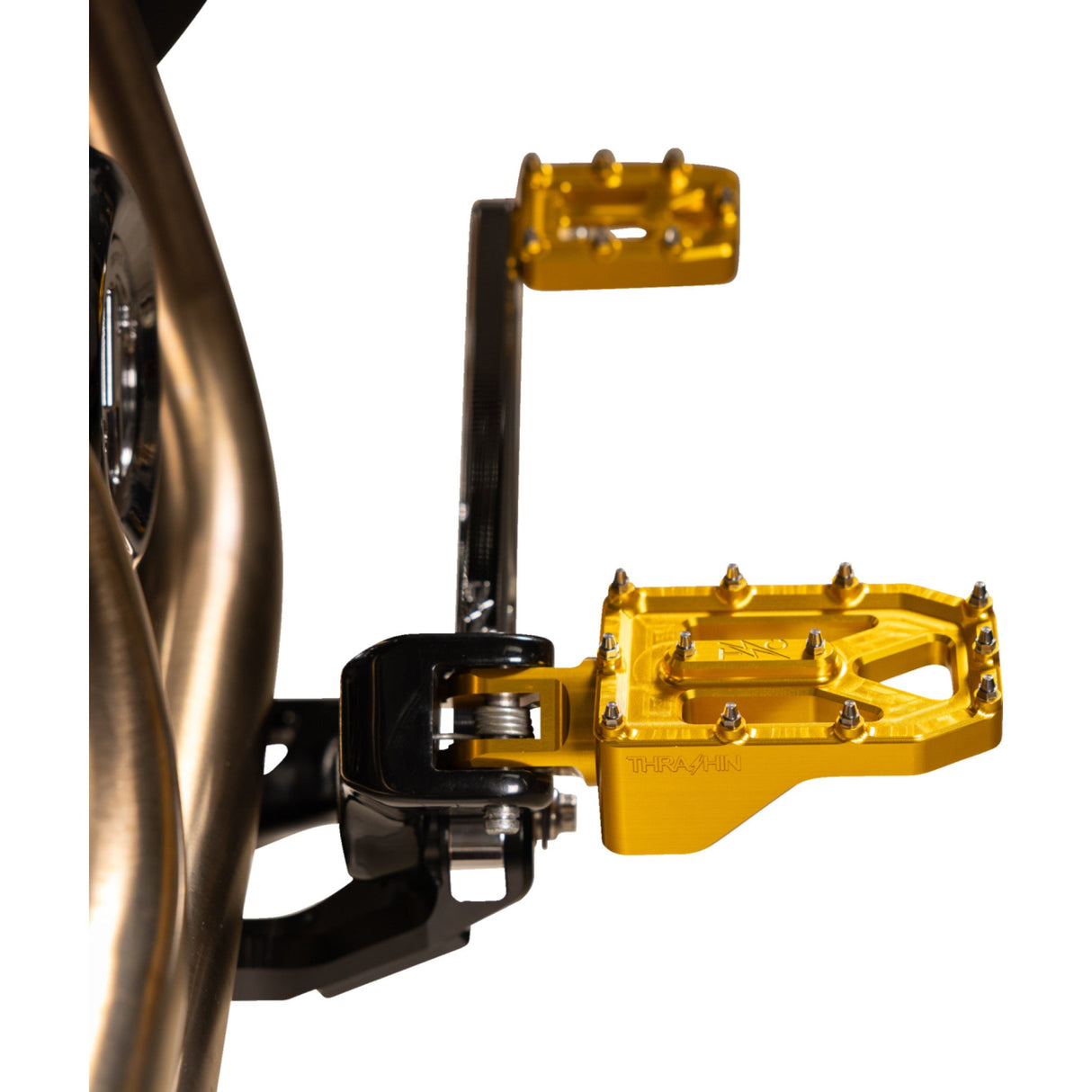 Thrashin Supply Co. Aggressor Footpegs - TSC-2022-5-D For Harley Motorcycles 1972-2025