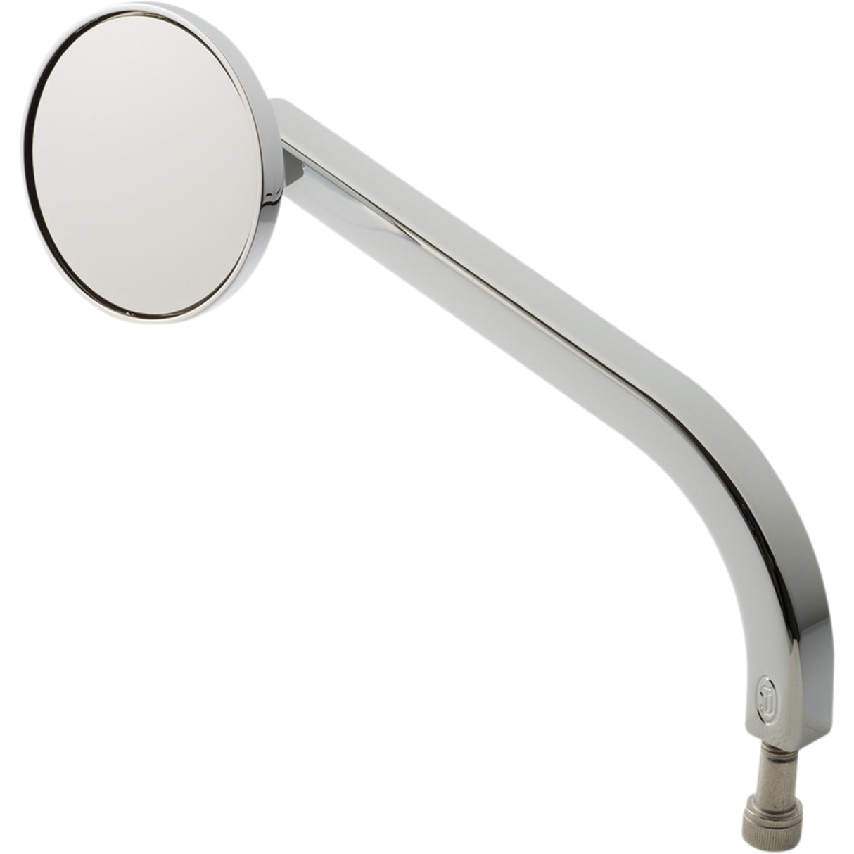 JOKER MACHINE 0640-1515 03-052-3L No. 2 Standard 2-1/4" Round Mirror - Side View - Round - Chrome - Left
