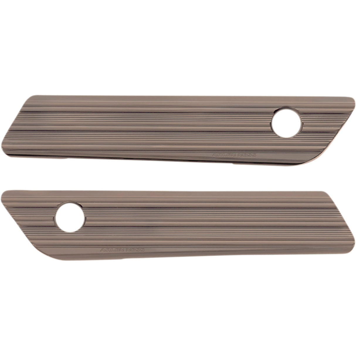 Arlen Ness Saddlebag Latch Covers Titanium - 03-617 For Harley Touring 2014-2026